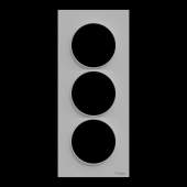  Odace Styl -  plaque 3 postes 