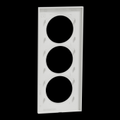  Odace Styl -  plaque 3 postes 
