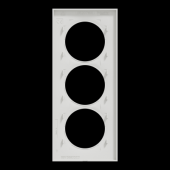  Odace Styl -  plaque 3 postes 