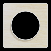  Odace Touch - plaque 1 poste b 
