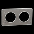  Odace Touch - plaque 2 postes 