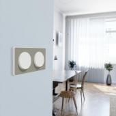  Odace Touch - plaque 2 postes 