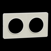  Odace Touch - plaque 2 postes 