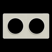  Odace Touch - plaque 2 postes 