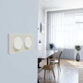  Odace Touch - plaque 2 postes 