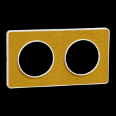  Odace Touch - plaque 2 postes 