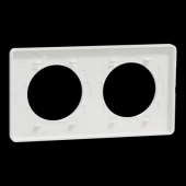  Odace Touch - plaque 2 postes 