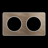  Odace Touch - plaque 2 postes 