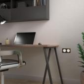  Odace Touch - plaque 2 postes 