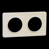  Odace Touch - plaque 2 postes 