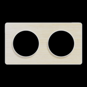  Odace Touch - plaque 2 postes 