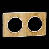  Odace Touch - plaque 2 postes 
