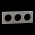  Odace Touch - plaque 3 postes 
