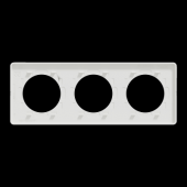  Odace Touch - plaque 3 postes 