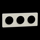  Odace Touch - plaque 3 postes 