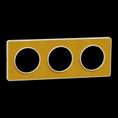  Odace Touch - plaque 3 postes 