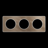  Odace Touch - plaque 3 postes 