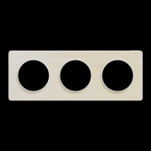  Odace Touch - plaque 3 postes 
