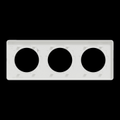  Odace Touch - plaque 3 postes 