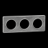  Odace Touch - plaque 3 postes 