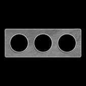  Odace Touch - plaque 3 postes 