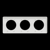  Odace Touch - plaque 3 postes 
