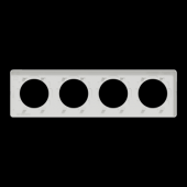  Odace Touch - plaque 4 postes 