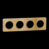  Odace Touch - plaque 4 postes 