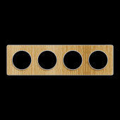  Odace Touch - plaque 4 postes 