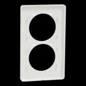  Odace Touch - plaque 2 postes 