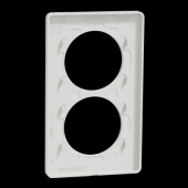  Odace Touch - plaque 2 postes 