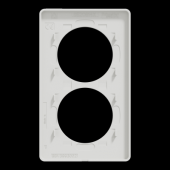  Odace Touch - plaque 2 postes 