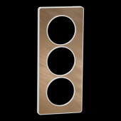  Odace Touch - plaque 3 postes 