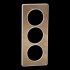  Odace Touch - plaque 3 postes 
