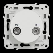  Odace - prise TV/FM - blanc - 