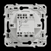  Odace - interrupteur VMC - alu 