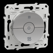  Odace - interrupteur VMC - alu 
