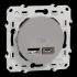  Odace - prise USB double - typ 