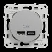  Odace - prise USB double - typ 