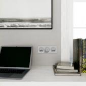  Odace - prise USB double - typ 