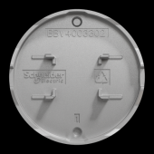  Odace alu- enjoliveur seul va- 