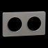  Odace Touch - plaque 2 postes 