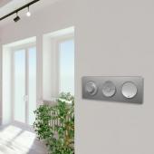  Odace Touch - plaque 3 postes 