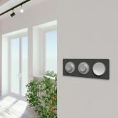  Odace Touch - plaque 3 postes 