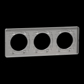 Odace Touch - plaque 3 postes 