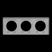  Odace Touch - plaque 3 postes 