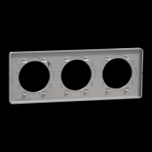  Odace Touch -  plaque 3 postes 