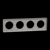  Odace Touch - plaque 4 postes 