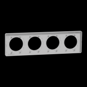  Odace Touch -  plaque 4 postes 