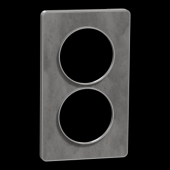  Odace Touch - plaque 2 postes 